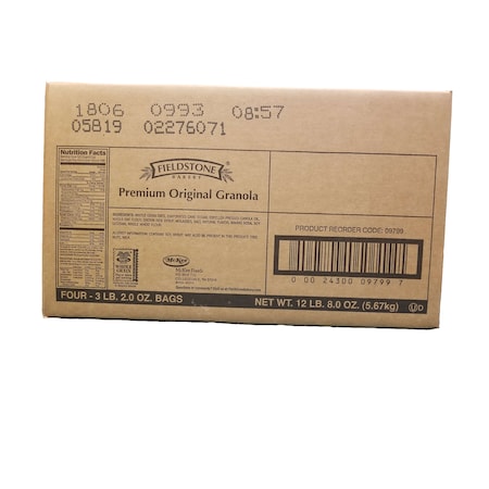 Fieldstone Fieldstone Cereal Original Granola 50 oz., PK4 09799